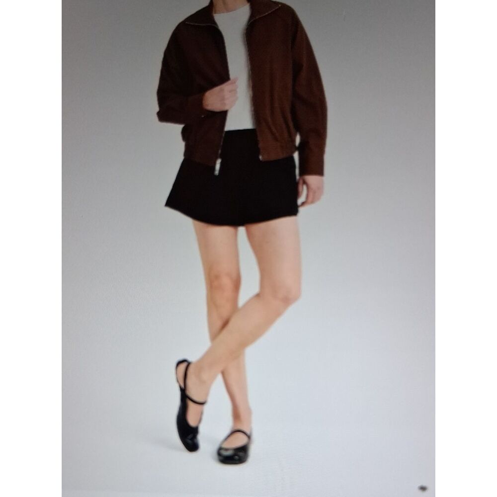 Shorts A New Day Twill Pull On Shorts Size 4 Ebony New With Tags
